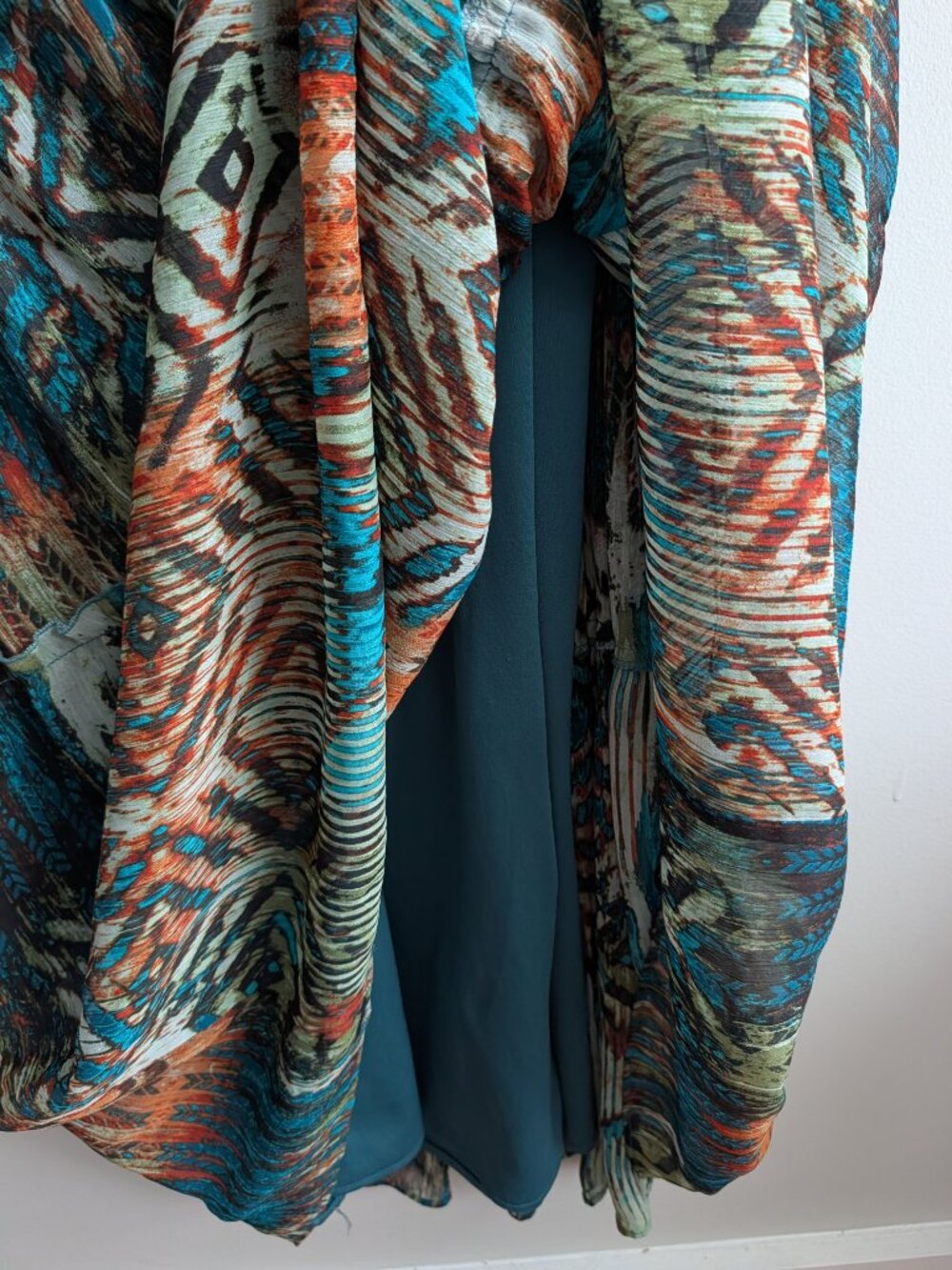 Chris McLaughlin Women Maxi Dress Size 18 Sleeveless Boho Beach Resort - Picture 6 of 7